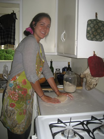 Mina Kneading Bread